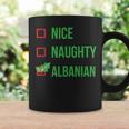 Albanian Albania Pajama Christmas Coffee Mug Gifts ideas