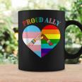 Ally Rainbow Flag Heart Lgbt Gay Lesbian Support Pride Month Coffee Mug Gifts ideas