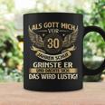 Als Gott Mich Vor 30 Jahren Schuf Tassen, Schwarzes Geburtstags-Tee Geschenkideen