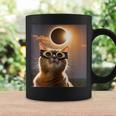 America Totality 04 08 24 Solar Eclipse 2024 Cat Selfie Coffee Mug Gifts ideas