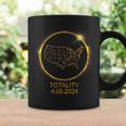 America Totality Total Solar Eclipse April 8 2024 Usa Map Coffee Mug Gifts ideas