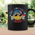 All American Dad 4Th Of July Dad Smile Face Fathers Day Coffee Mug Gifts ideas