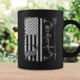 American Deer Hunting Bow Hunter Flag Buckwear Hunt Season Coffee Mug Gifts ideas