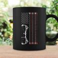 American Flag Hunter Archery Women Men Bow Hunting Coffee Mug Gifts ideas