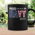 American Flag Proud Navy Sister Coffee Mug Gifts ideas