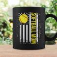 American Flag Softball Team Softball Mom Women Coffee Mug Gifts ideas