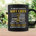 American Veteran Once A Navy Chief Always A Navy Chief Coffee Mug Gifts ideas