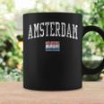 Amsterdam Netherlands Vintage Sports Flag Coffee Mug Gifts ideas