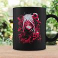 Anime Goth Girl Japanese Aesthetic Grunge Horror Coffee Mug Gifts ideas