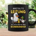 Anstaltleitung Alle Enten Hören Auf Mein Kommando Tassen Geschenkideen