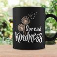 Anti-Bullying Spread Kindness Love Peace Dandelion Coffee Mug Gifts ideas