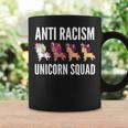 Anti Rassism Unicorn Squad No Racism Anti-Racism Tassen Geschenkideen