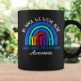 In April We Wear Blue Child Abuse Awareness Rainbow Coffee Mug Gifts ideas