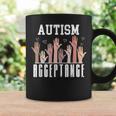 In April We Wear Red Autism Awareness Acceptance Red Instead Coffee Mug Gifts ideas