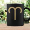 Aries Astrological Symbol Ram Zodiac Sign Coffee Mug Gifts ideas
