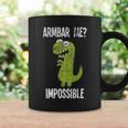 Armbar Me Impossible Trex Dinosaur Vintage Jiu Jitsu Coffee Mug Gifts ideas
