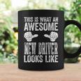 Así Es Como See Un Nuevo Conductor Divertido Nuevo Conductor Lindo Taza de café Ideas de regalos