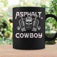 Asphalt Cowboy Truck Driver Trucker Diesel Semi Coffee Mug Gifts ideas