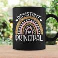Assistant Principal Back To School First Day Rainbow Leopard Coffee Mug Gifts ideas