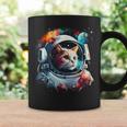 Astronaut Cat Or Space Cat On Galaxy Cat Lover Coffee Mug Gifts ideas