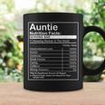 Auntie Nutrition Facts Coffee Mug Gifts ideas
