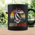 Auntiesaurus Dinosaur For Aunt Or Auntie Matching Family Coffee Mug Gifts ideas