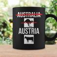 Austria Nicht Australia Österreich Kuh Nicht Känguru Tassen Geschenkideen