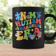 In My Autism Awareness Era Support Puzzle Be Kind Groovy Coffee Mug Gifts ideas