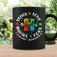 Autism Awareness Teach Hope Love Inspire Teacher Coffee Mug Gifts ideas
