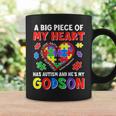 Autism Godparents Autism Awareness Godson Support Coffee Mug Gifts ideas