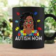 Autism Mom African American Loc'd Autism Awareness Coffee Mug Gifts ideas