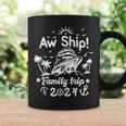 Aw Ship It's A Family Cruise 2024 Trip Vacation Matching Coffee Mug Gifts ideas