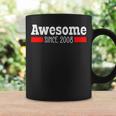Awesome Since 2008 14 Years Old 14Th Birthday Vintage Coffee Mug Gifts ideas