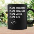 Awesome Dad Dad Bod Dad Jokes Strength Coffee Mug Gifts ideas