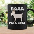 Baa I'm A Goat Costume Animal Goat Coffee Mug Gifts ideas