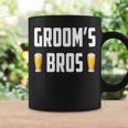 Bachelor Party For Groomsmen Groom's Bros Coffee Mug Gifts ideas
