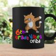 Back To School 6Th Grade Dabbing Cat 1St Day Coffee Mug Gifts ideas
