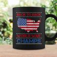 Back-To-Back World War Champs Us Flag 4Th Of July Coffee Mug Gifts ideas