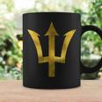 BajanBarbados Est 1966 Gold Trident Coffee Mug Gifts ideas