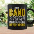 Band Director Music Conductor Coffee Mug Gifts ideas