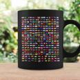 Banderas De Los Países Del Mundo 287 Bandera Internacional Taza de café Ideas de regalos