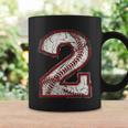 Baseball Jersey Number 2 Vintage Coffee Mug Gifts ideas