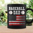 Baseball Schlagbohrer Ausrüstung Papa Usa Flagge Softball Tassen Geschenkideen