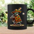 Baseball Skeleton Mexican Sombrero Cinco De Mayo Coffee Mug Gifts ideas