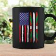 Basque Roots Half American Flag Patriotic Basque Coffee Mug Gifts ideas