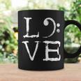 Bass Clef Creepy Love Bass Guitar Player Bass Guitarist Coffee Mug Gifts ideas