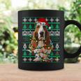 Basset Hound Dog Christmas Ugly Christmas Sweater Coffee Mug Gifts ideas
