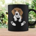 Beagle Dog In The Pocket Cute Pocket Beagle Coffee Mug Gifts ideas