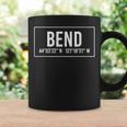 Bend Or Oregon City Coordinates Home Roots Coffee Mug Gifts ideas