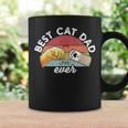 Best Cat Dad Ever Retro Kitten Cat Dad Tassen Geschenkideen